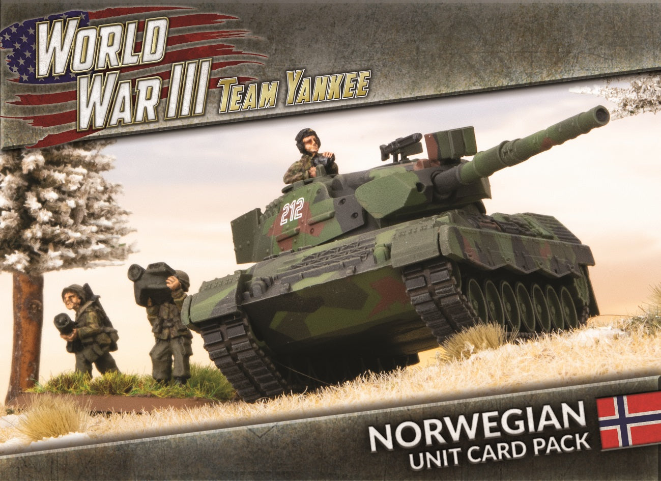 WWIII: Norwegian Unit Cards (27x Cards)