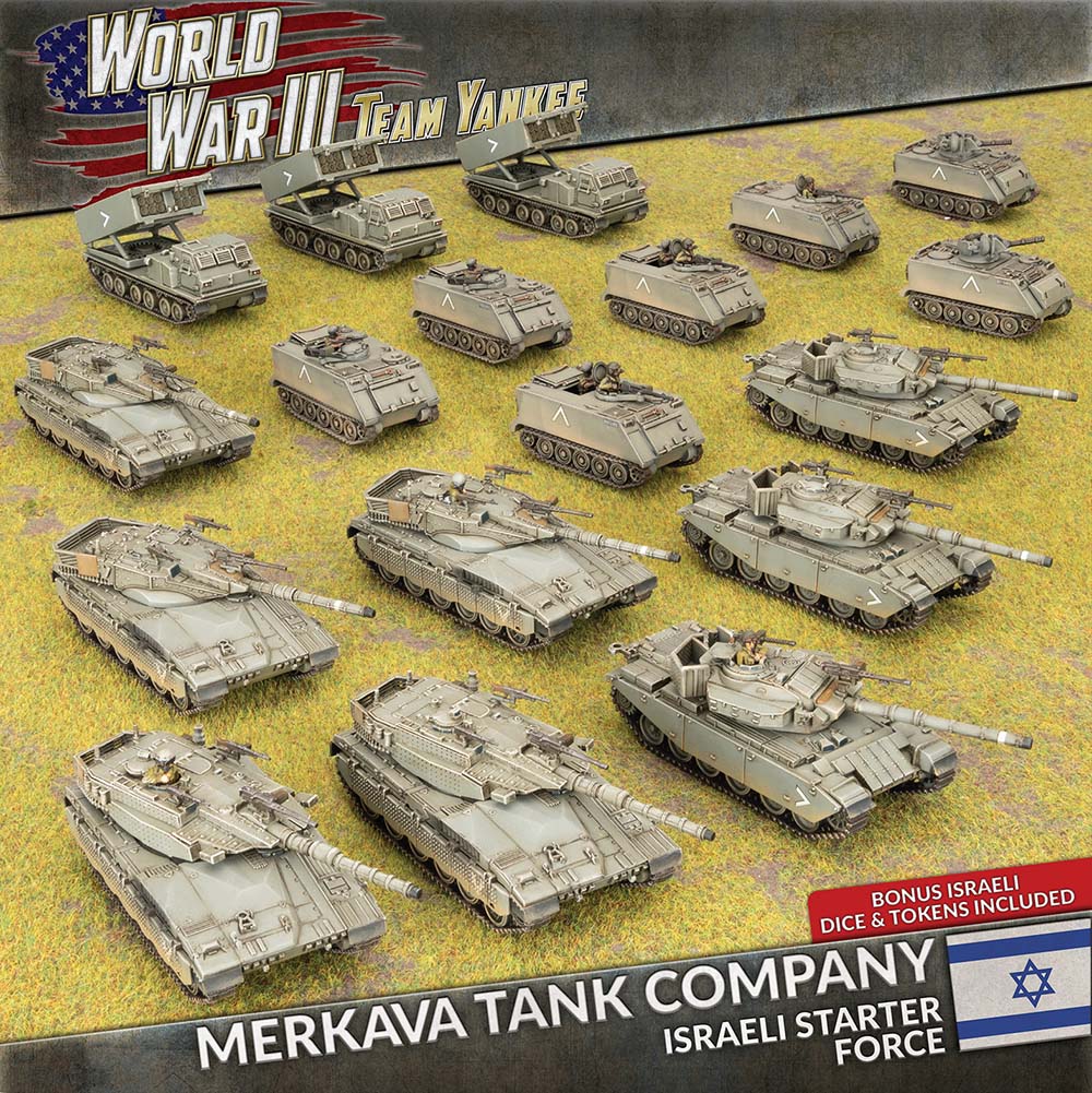 PREORDER - Merkava Tank Company Israeli Starter Force (Limited Edition)