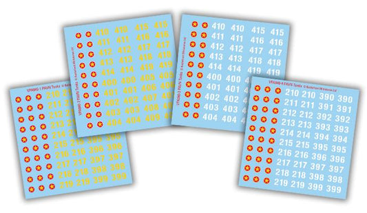 Flames of War: Vietnam: PAVN Decal Sheets