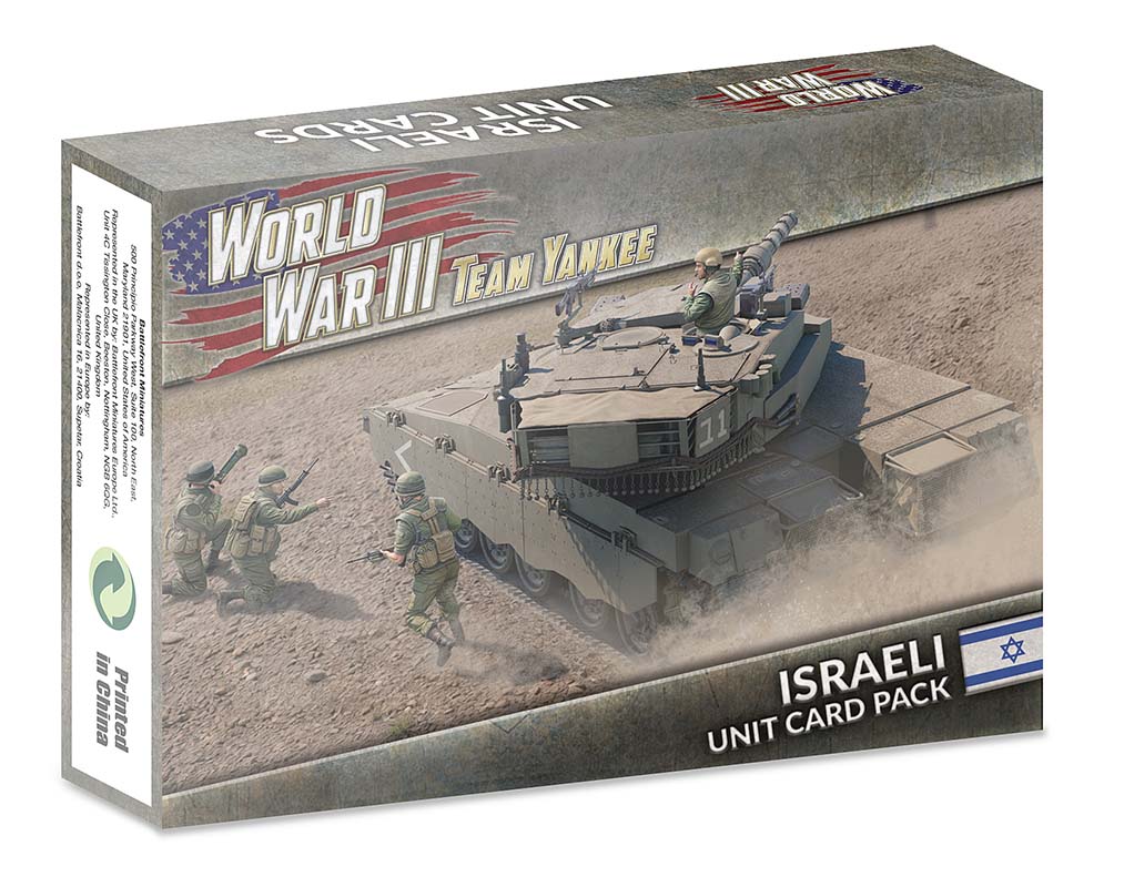 PREORDER - Israeli Unit Card Pack (x48 Cards) - Limited Edition