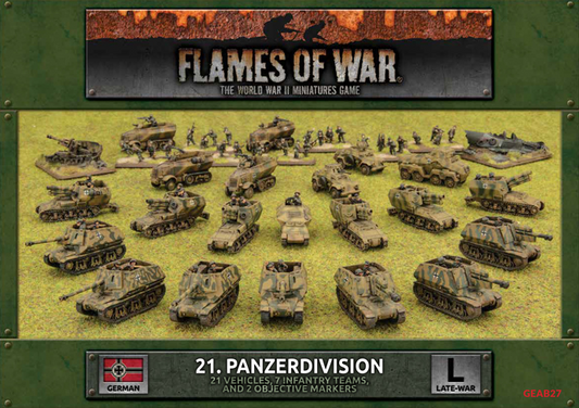 LIMITED RUN - German - 21st Panzer - 80th Anniversary Army Deal