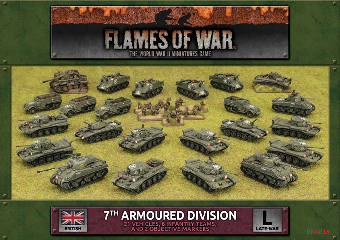 LIMITED RUN - British - 7th Armoured Division - 80th Anniversary Army Deal (Ltd Ed)