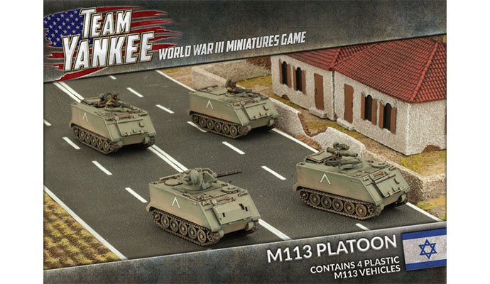 WWIII: Oil War: M113 Platoon (x4 Plastic