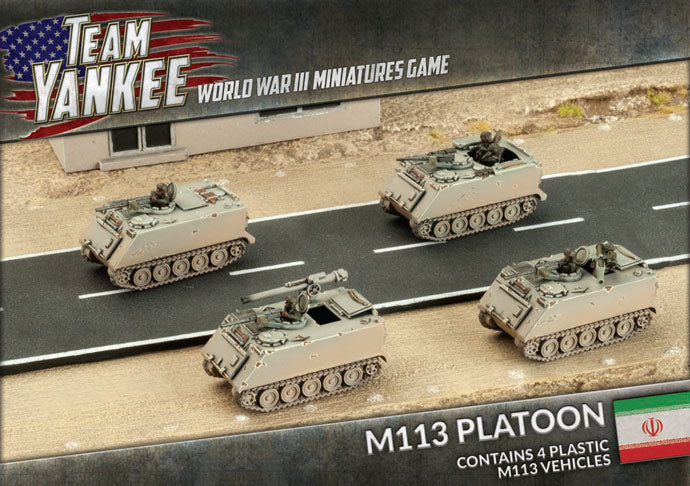 WWIII: Oil War: M113 Platoon Iran (x4 Plastic)